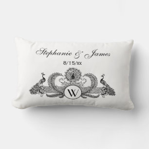 Vintage Pauw Monogram Ivoorkleurig BG Kussen
