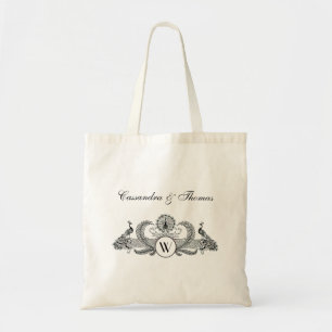 Vintage Pauwen Monogram Ivoor BG Tote Bag