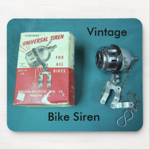 Vintage, Pearson, Bike Siren Muismat