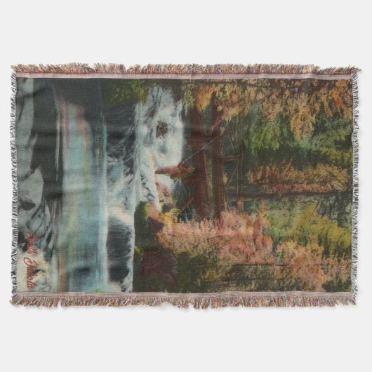 Vintage pêcheur lanceur couverture (Devant)