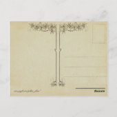 Vintage Pekingeses Briefkaart (Achterkant)