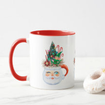 Vintage Père Noël Mug