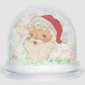 Vintage Père Noël Snow Globe (Avant)