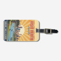 Vintage Perth Australië, Retro Zonneschijn & Lands