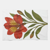 Vintage Peruvian Lily Theedoek (Horizontaal)