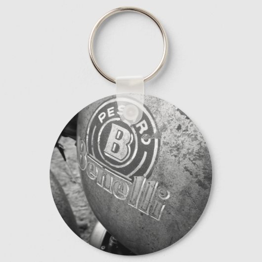 Vintage Pesaro Benelli Sleutelhanger (Voorkant)