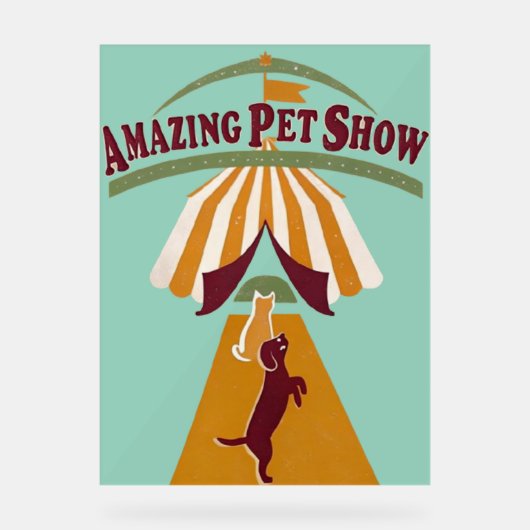 Vintage Pet Poster (Recto)