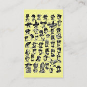 Vintage Petten Visitekaartje (Achterkant)