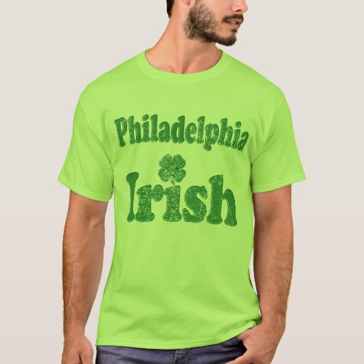 Vintage Philadelphia Irish Shirt (Voorkant)