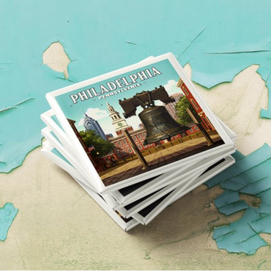Vintage Philadelphia Pennsylvania Magneet