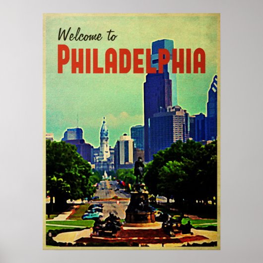 Vintage Philadelphia Revel Poster (Voorkant)