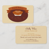 Vintage Pie Bakery Visitekaartje (Voorkant / Achterkant)