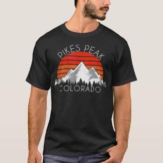Vintage Pikes Peak Colorado in distressed look T-shirt