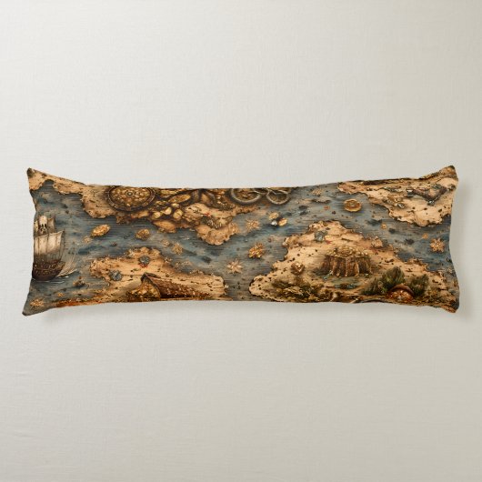 Vintage pillowcase lichaamskussen (Voorkant)