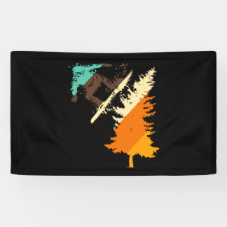 Vintage Pine Snowboard Snowboarding Gift Spandoek