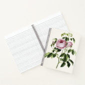 Vintage Pink Rose Timeless Notitieboek (Binnen)