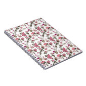 Vintage Pink Roses Notitieboek (Rechterzijde)