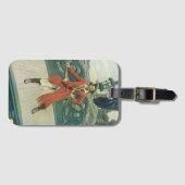 Vintage Piraten, Captain Keitt door Howard Pyle Bagagelabel (Voorkant (horizontaal))