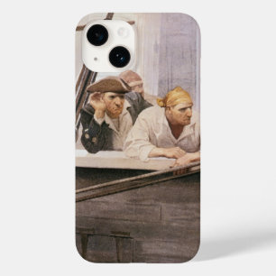 Vintage Pirates Brig Covenant in een mist door NC Case-Mate iPhone 14 Hoesje
