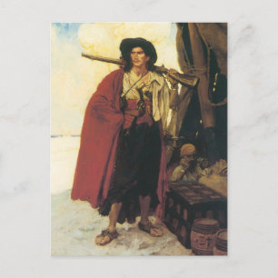 Vintage Pirates Buccaneer was een Picturesque Fell Briefkaart