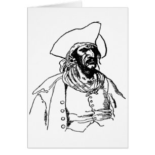 Vintage Pirates, croquis de Buccaneer par Howard P