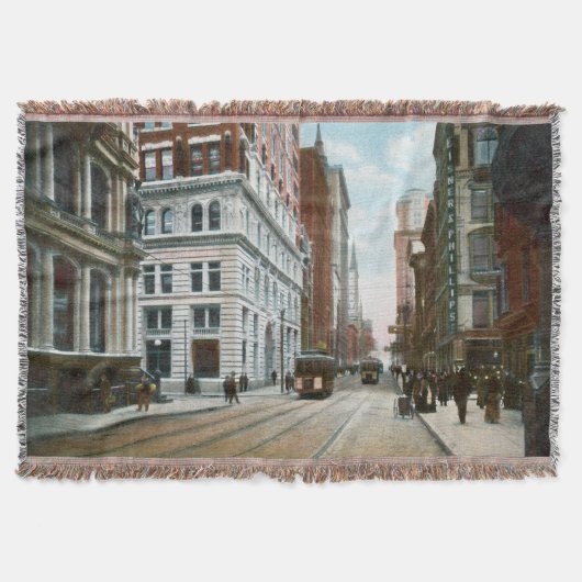 Vintage Pittsburgh, PA Jetez la couverture (Devant)