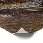 Vintage Pittsburgh Poster van 1800 (Hoek)