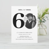 Vintage Plaid 60e anniversaire Invitation photo (Debout devant)