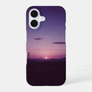 Vintage Plum Schemering iPhone 16 Hoesje