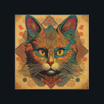 Vintage Pop Art Louis Wain Style Chat<br><div class="desc">Vintage Pop Art Louis Wain Style Chat</div>