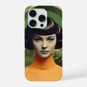 Vintage Portret van een Vrouw iPhone 15 Pro Hoesje