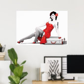 Vintage Poster (Thuiskantoor)