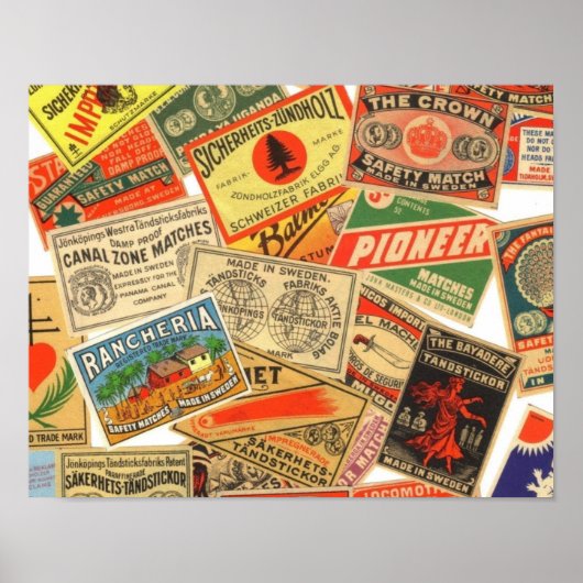 VINTAGE POSTER (Voorkant)