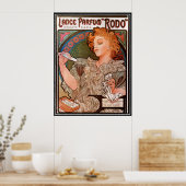 Vintage Poster Alphonse Mucha Perfume (Keuken)