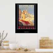 Vintage Poster Atlantic City (Keuken)