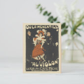 Vintage Poster Briefkaarten (Staand voorkant)