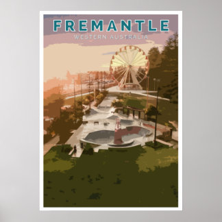 Vintage Poster - Fremantle, Western Australië