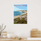 Vintage Poster - Margaret River, Western Australië (Keuken)