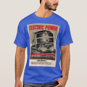 Vintage poster New Haven Railroad T-shirt