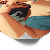 vintage poster pin up (Hoek)