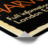 Vintage Poster Print Holland Windmill (Hoek)