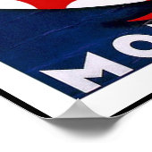 Vintage Poster Print Montevideo Uruguay Fiestas (Hoek)