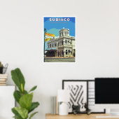 Vintage Poster - Subiaco, Perth, Western Australië (Thuiskantoor)