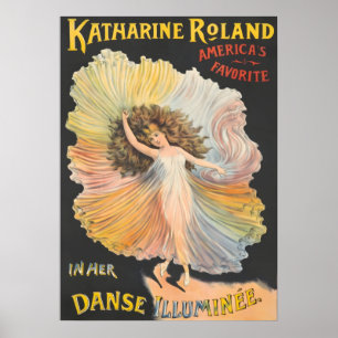 Vintage Poster van Katharine Roland