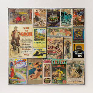 VINTAGE POSTERPUZZEL LEGPUZZEL