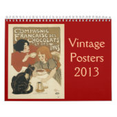 Vintage Posters 2013 Agenda Kalender (Hoes)