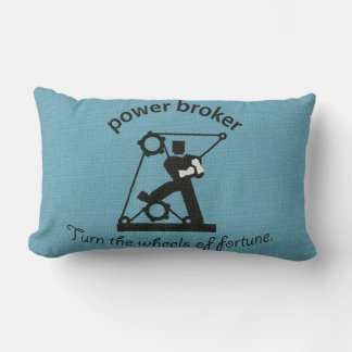 Vintage Power Broker Lumbar Coussin