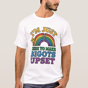 Vintage Pride Bigots Van Streep T-Shirt Ontwerp_1