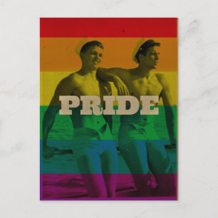 Vintage Pride Gay Sailor Briefkaart