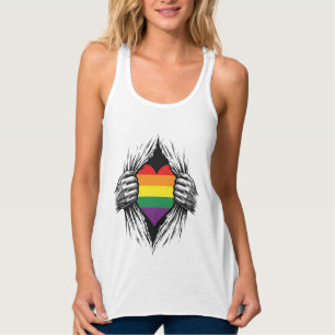 Vintage Pride Gescheurde Shirt Vector Design_1
